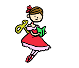 BALLET GIRL sticker #4396389