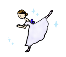 BALLET GIRL sticker #4396394