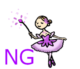 BALLET GIRL sticker #4396400