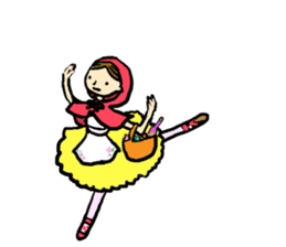 BALLET GIRL sticker #4396404