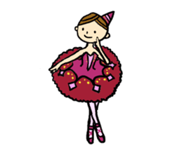 BALLET GIRL sticker #4396405