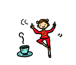 BALLET GIRL sticker #4396407