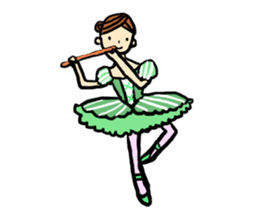 BALLET GIRL sticker #4396408