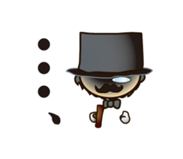 I'm gentleman sticker #4396760