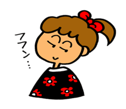 Daily conversation of Sakura sticker #4396834