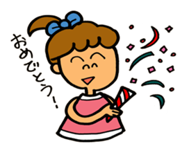 Daily conversation of Sakura sticker #4396838