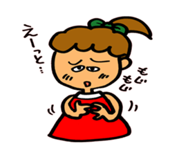 Daily conversation of Sakura sticker #4396842