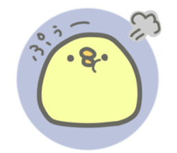 Chick and chicken sticker #4396907