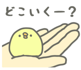 Chick and chicken sticker #4396910