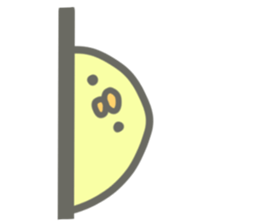 Chick and chicken sticker #4396912