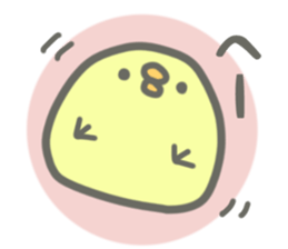 Chick and chicken sticker #4396926