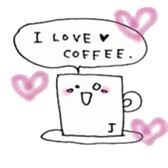 Just phrase coffee. sticker #4396977