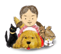 Ah-chan sticker #4397415