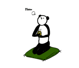 Panda to convey your thoughts. sticker #4397423