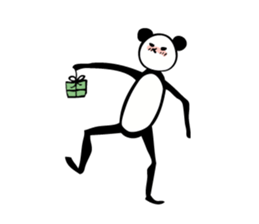 Panda to convey your thoughts. sticker #4397447