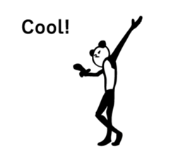 Panda to convey your thoughts. sticker #4397454