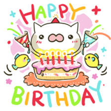 summer cat sticker #4397540