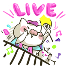 summer cat sticker #4397550