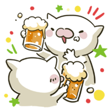 summer cat sticker #4397551