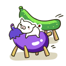 summer cat sticker #4397558