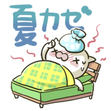 summer cat sticker #4397569
