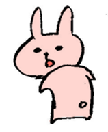 his name is Usamaru sticker #4397663