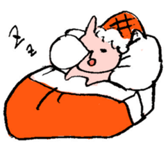 his name is Usamaru sticker #4397664