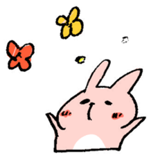 his name is Usamaru sticker #4397680