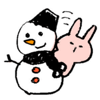 his name is Usamaru sticker #4397681