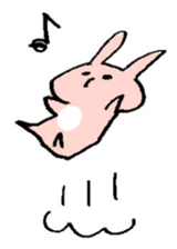 his name is Usamaru sticker #4397691