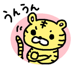 "Honobono" animals sticker #4397700