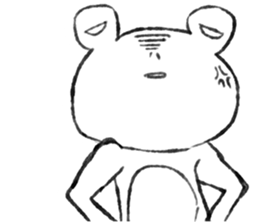 liberty of frog sticker #4397834