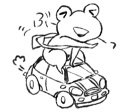 liberty of frog sticker #4397836