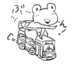 liberty of frog sticker #4397837