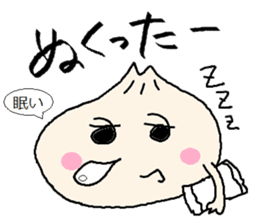 Nikuman-kun talking Finnish sticker #4398670
