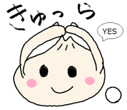 Nikuman-kun talking Finnish sticker #4398694