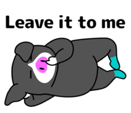 Kawaii Piggy (English) sticker #4399051