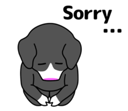 Kawaii Piggy (English) sticker #4399069