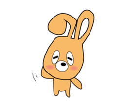 Lovie Rabbit sticker #4399330