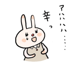 Irritation rabbit sticker #4399473