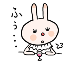 Irritation rabbit sticker #4399475