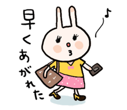 Irritation rabbit sticker #4399476