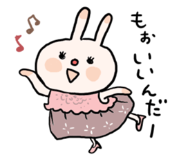 Irritation rabbit sticker #4399479