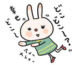 Irritation rabbit sticker #4399483