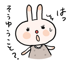 Irritation rabbit sticker #4399484