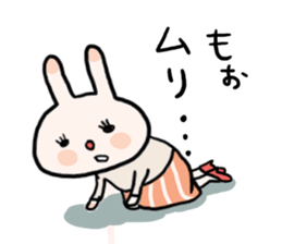 Irritation rabbit sticker #4399487