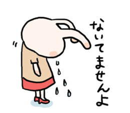 Irritation rabbit sticker #4399488