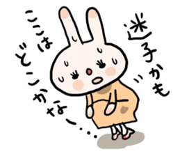 Irritation rabbit sticker #4399491