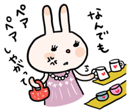 Irritation rabbit sticker #4399492