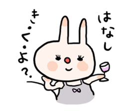 Irritation rabbit sticker #4399495